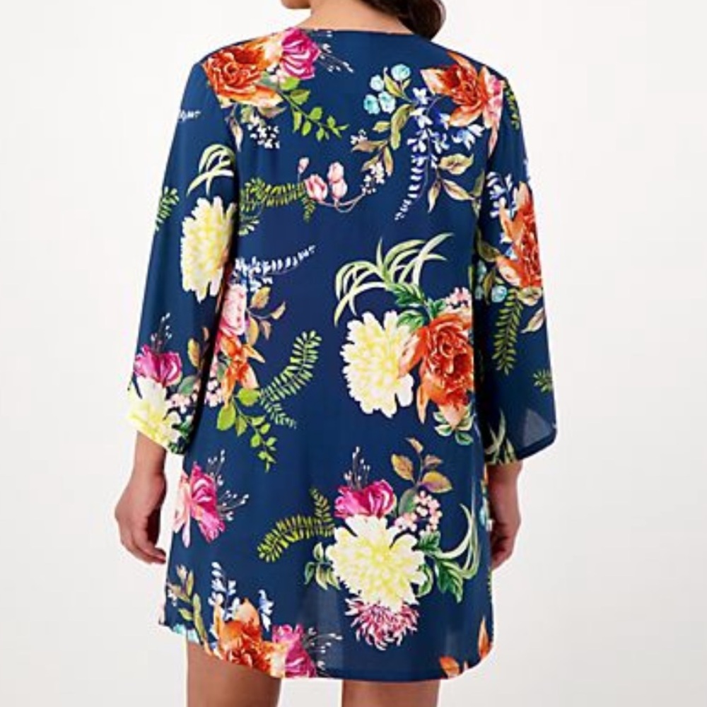Jantzen Floral Kimono Swim Cover Up - Picture 9 of 9